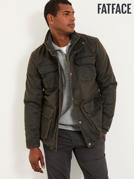 FatFace Broadsands Brown Jacket (AN7453) | €165