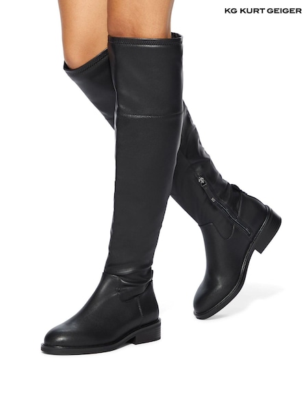 KG Kurt Geiger Tisha Black Boots (AN7583) | R$ 1,375