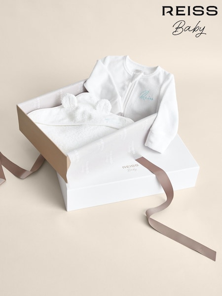 Reiss Shiloh Sleepsuit And Hooded Towel Set (AN7641) | €102