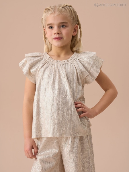 Angel & Rocket Carmen Silver Top (AN7699) | ‏148 ر.س.‏ - ‏200 ر.س.‏