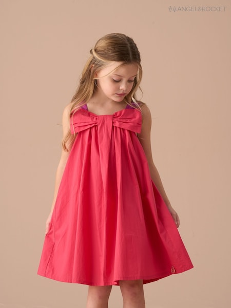 Angel & Rocket Libby Pink Bow Swing Dress (AN7717) | 53 € - 63 €