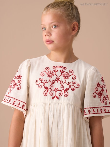 Angel & Rocket Reyna Embroidered Swing Dress (AN7729) | CHF 52 - 58 CHF