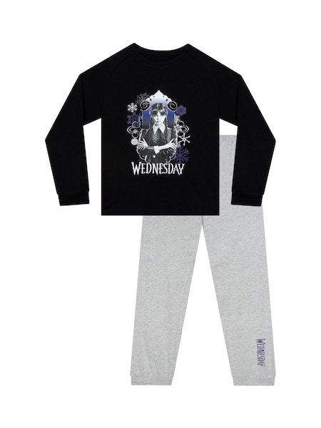 Character Black Wednesday Long Sleeve Pyjamas Set (AN7881) | AED93