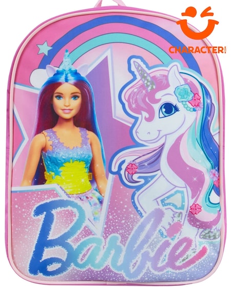 Character Pink Barbie Backpack (AN7882) | 64 QAR