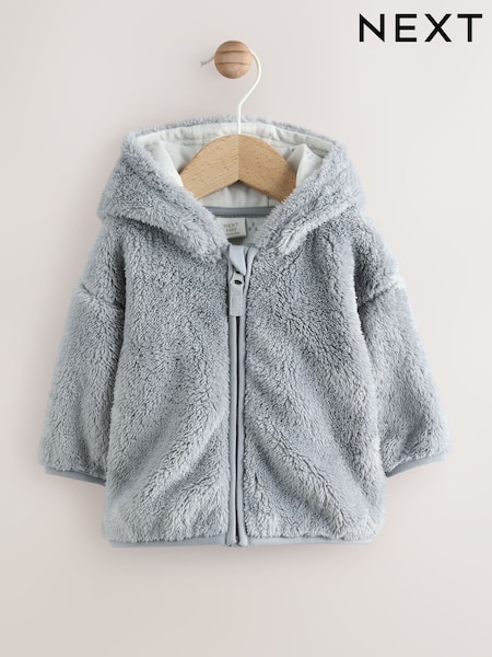 Grey Fleece Baby Zip Jacket (AN7893) | AED71 - AED76