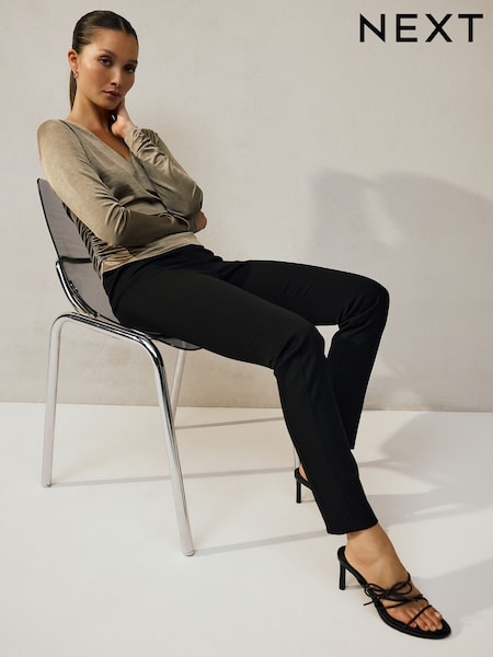 Black - Sculpting Military Trousers