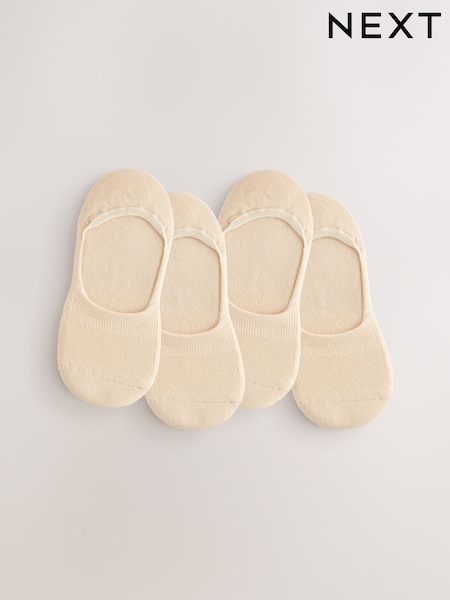 Nude Cushion Sole Invisible Socks 4 Pack (AN8160) | €13