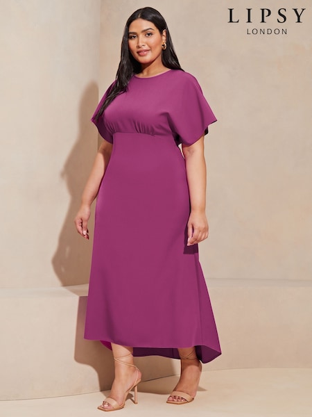 Lipsy Flutter Sleeve Underbust Midi Dress (AN8211) | 82 €