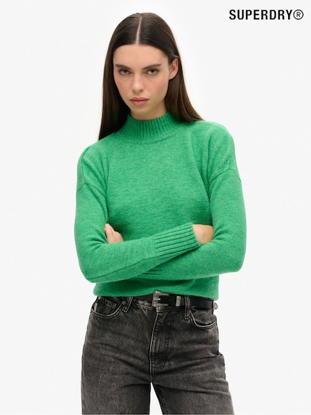 Superdry Essential Mock Neck Jumper (AN8665) | 260 LEI