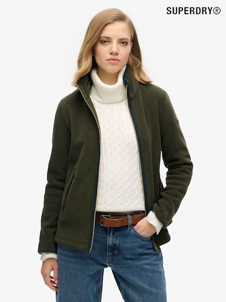 Superdry Green Estate Full Zip Fleece (AN8671) | €109