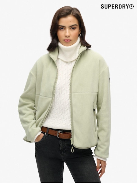 Superdry Green Active Full Zip Fleece (AN8674) | €94