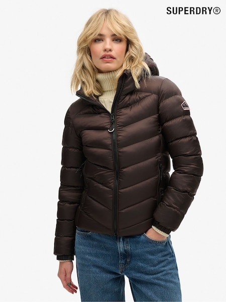 Maro - Jachetă căptușită cu glugă Superdry Fuji (AN8691) | 495 LEI