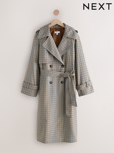 Check Trench Coat (AN8742) | R$ 740