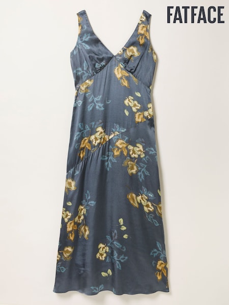 FatFace Josephine Dark Navy Printed Dress (AN8865) | €117