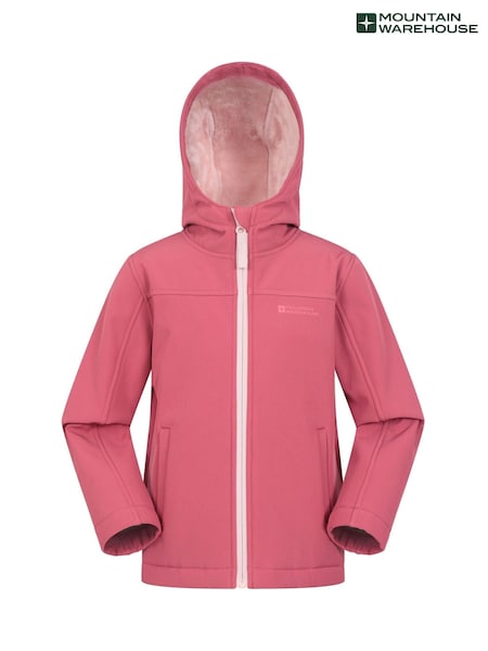Mountain Warehouse Pink Kids Arctic Softshell Jacket (AN9183) | R$ 255