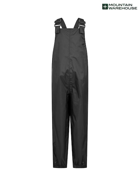 Mountain Warehouse Black Pakka Kids Waterproof Dungarees (AN9184) | €26