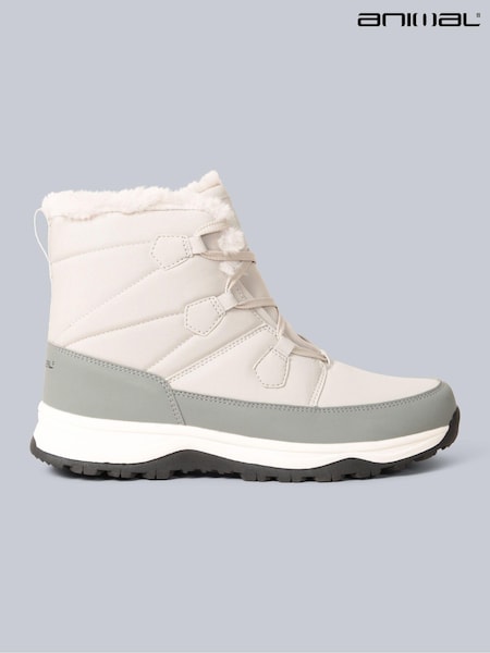 Animal Grey Womens Filey Recycled Snow Boots (AN9304) | €74