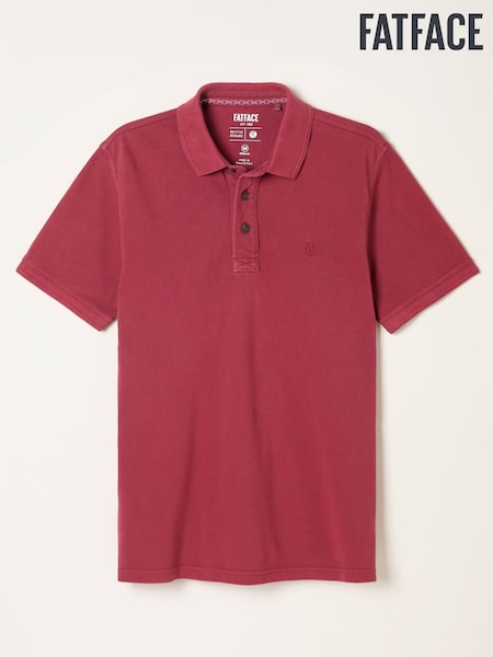 FatFace Short Sleeve Pique Polo (AN9542) | R$ 290