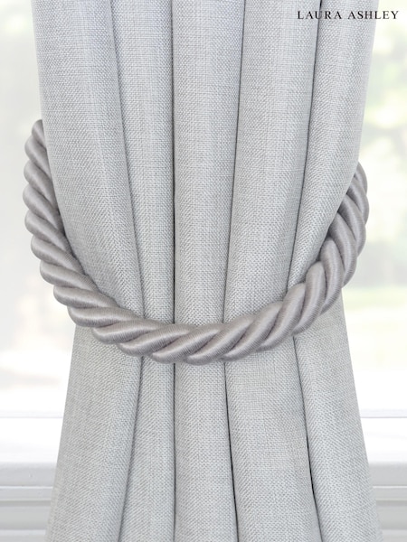 Laura Ashley Silver 1 Pair of Rope Curtain Tiebacks (AP0122) | €37