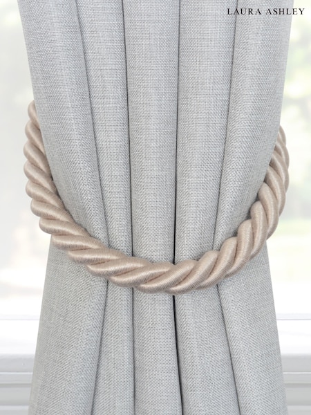 Laura Ashley Natural 1 Pair of Rope Curtain Tiebacks (AP0129) | €37