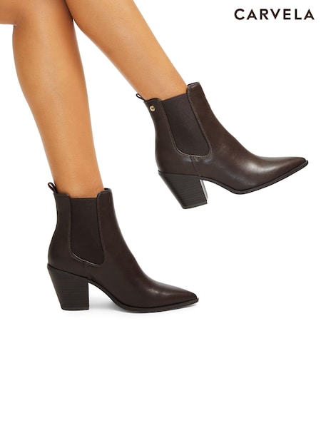 Carvela Ranch Ankle Brown Boots (AP0161) | 1,110 LEI