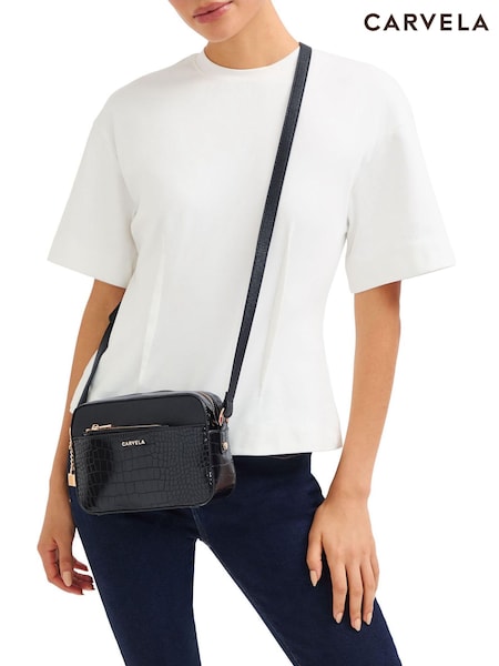 Carvela Latte Camera Black Bag (AP0217) | €101