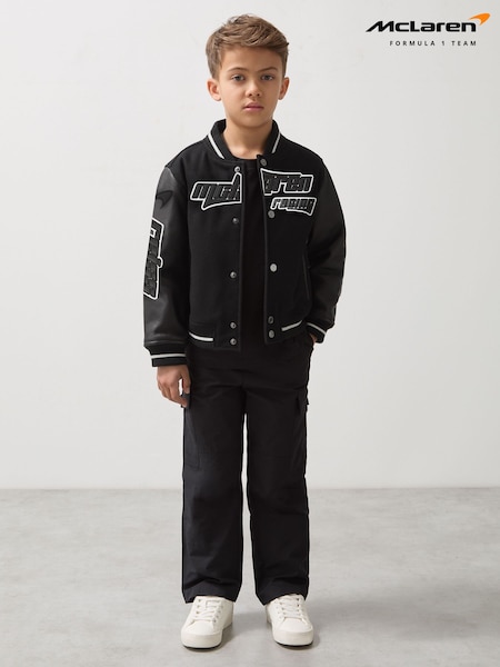 Reiss Circuit Unisex Fit McLaren F1 Team Bomber Jacket (AP0336) | €674