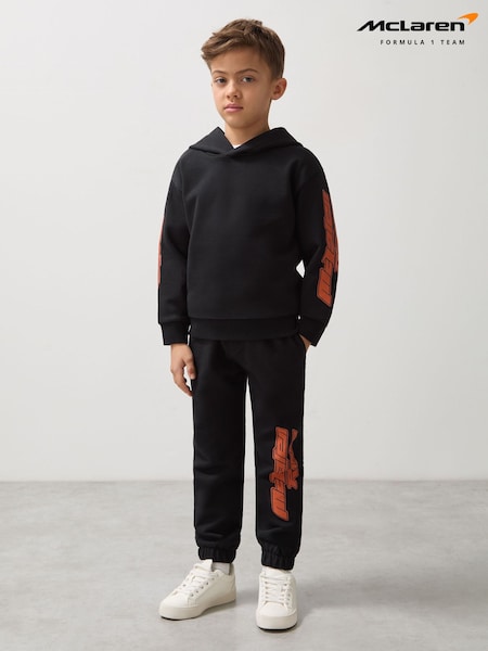 Reiss Unisex Fit McLaren F1 Team Cotton Logo Joggers (AP0346) | €60