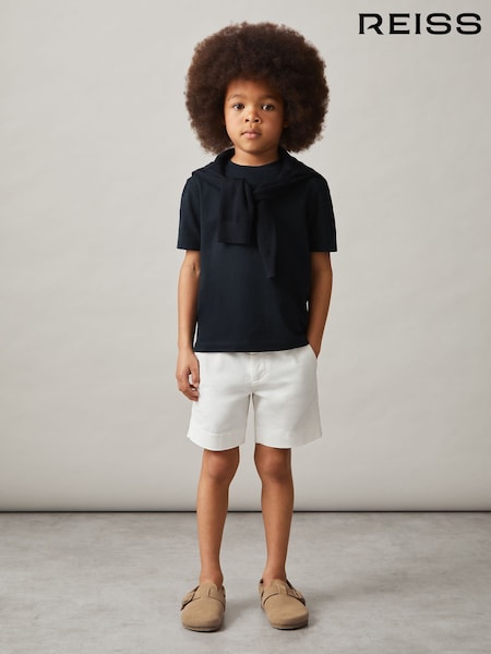 Azul marino - Reiss Honor Crew Neck T-Shirt (AP0368) | 10 €