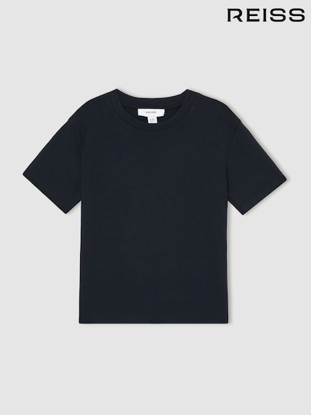 Azul marino - Reiss Honor Crew Neck T-Shirt (AP0370) | 15 €