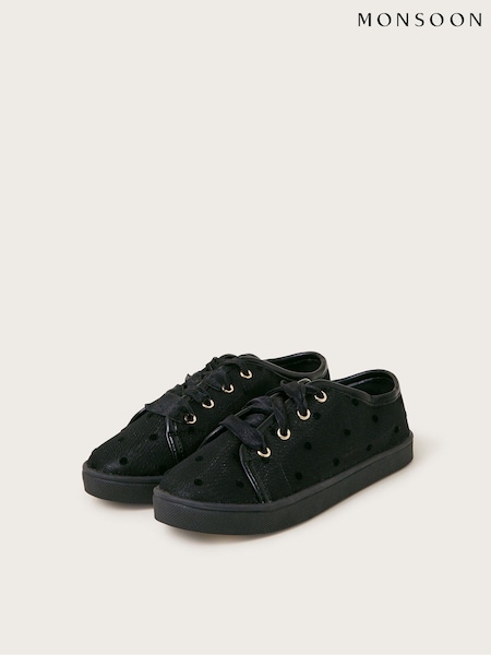 Monsoon Polka Dot Princess Trainers (AP0669) | 146 LEI - 166 LEI