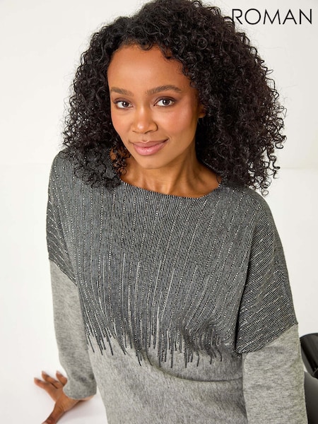 Roman Petite Sparkle Hotfix Knit Jumper (AP0917) | €56