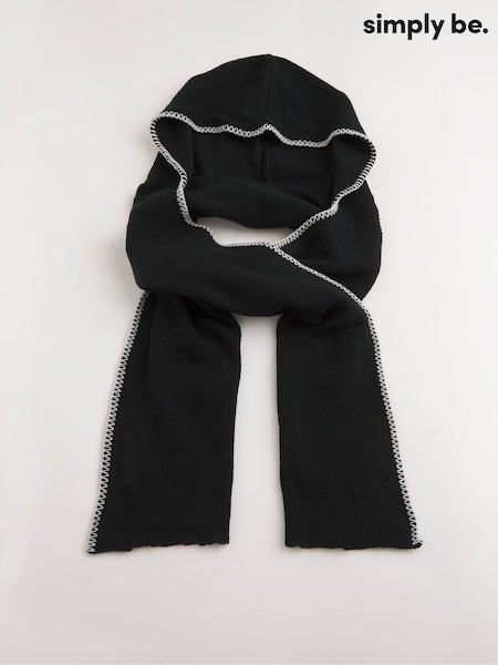 Simply Be Hooded Scarf (AP1023) | kr371