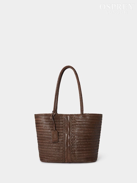 Osprey London The Lima Leather Brown Tote Bag (AP1145) | R$ 2.420