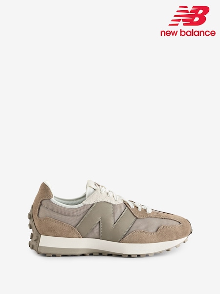 New Balance Brown Mens 327 Trainers (AP1195) | €128