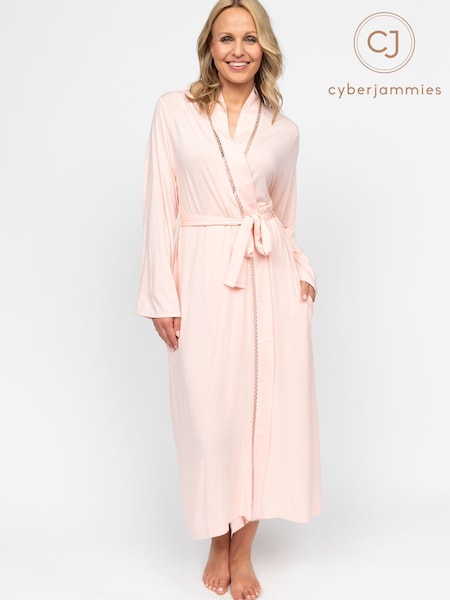 Cyberjammies Nora Rose Long Sleeve Jersey Dressing Gown (AP1447) | 69 €