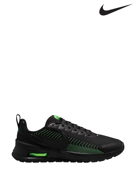 Nike Black/Green Air Max Nuaxis Trainers (AP1711) | €127