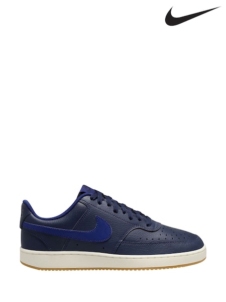 Nike Blue Court Vision Low Trainers (AP1771) | €95
