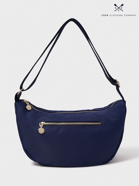 Crew Clothing Company Blue Nylon Cross-Body Bag (AP1930) | €59