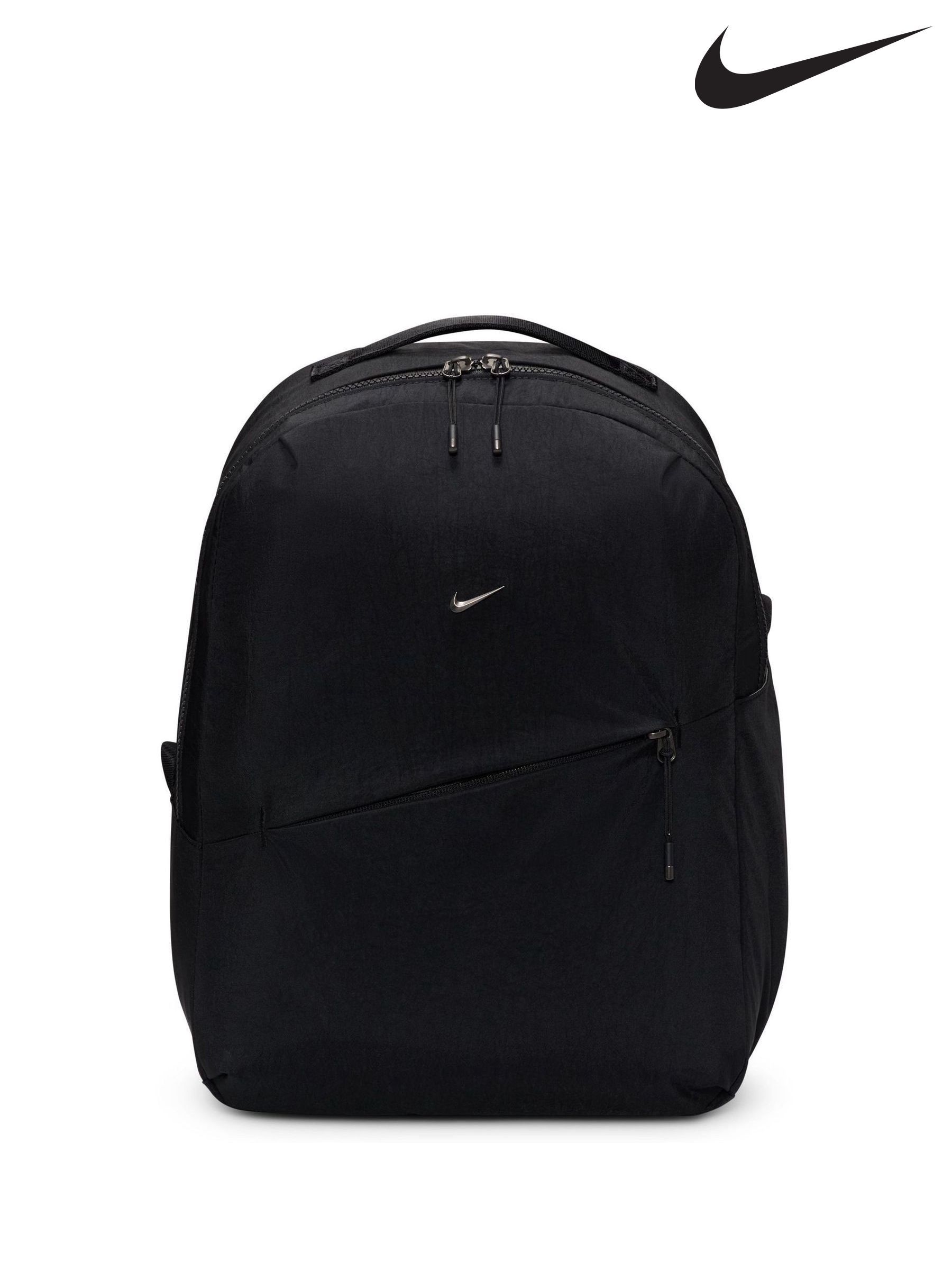 plain black nike bag