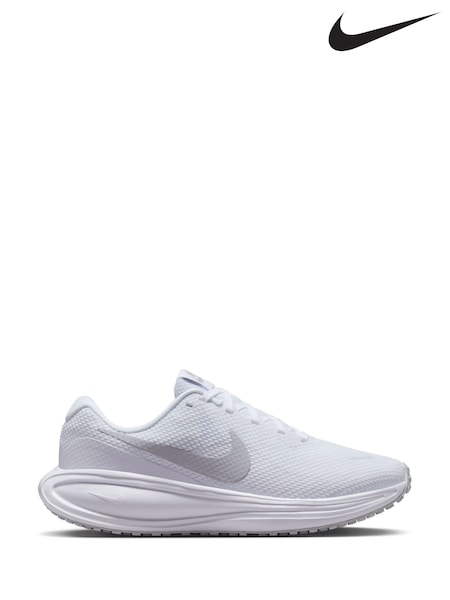 Nike White Revolution 8 Road Running Trainers (AP1998) | €85