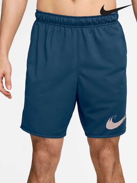 Nike Blue Force Dri-FIT Totality Knit 7 Inch Unlined Training Shorts (AP2218) | €48