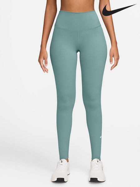 Nike Green One High Waisted Full Length Leggings (AP2287) | €58