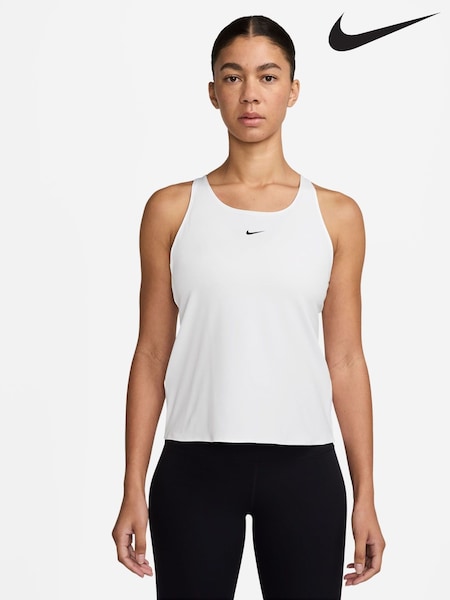 Nike White Pro Dri-FIT Tank Vest Top (AP2288) | €44