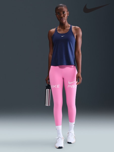 Mitternachtsblau - Nike Pro Dri-FIT Tank Vest Top (AP2306) | 51 €