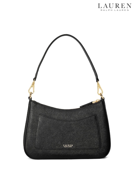 Lauren Ralph Lauren Danni Crosshatch Leather Shoulder Bag (AP2456) | €303