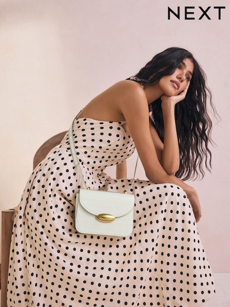 Bone Croc Structured Cross-Body Bag (AP2511) | LEI 204