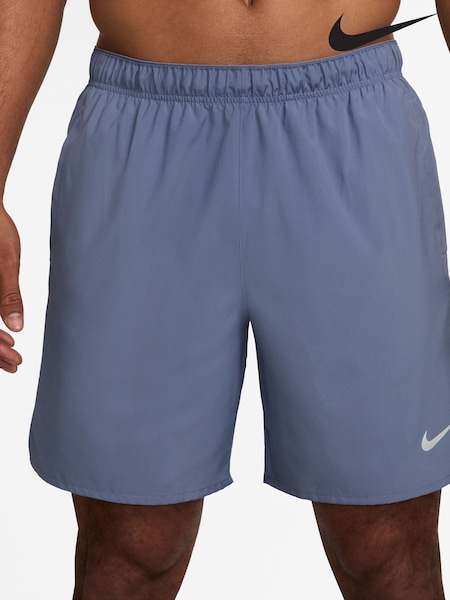 Nike World Indigo Blue 7 Inch Dri-FIT Challenger 9 inch Unlined Running Shorts (AP2629) | €42