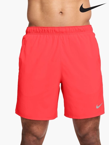 Nike Red Challenger Dri-FIT 7 Inch Briefs Lined Running Shorts (AP2680) | €44