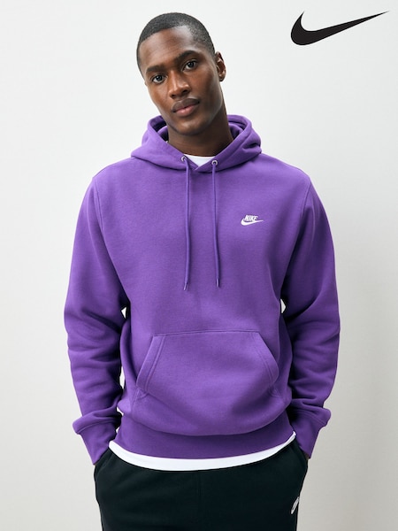 Nike Purple Club Pull Over Hoodie (AP2766) | €73